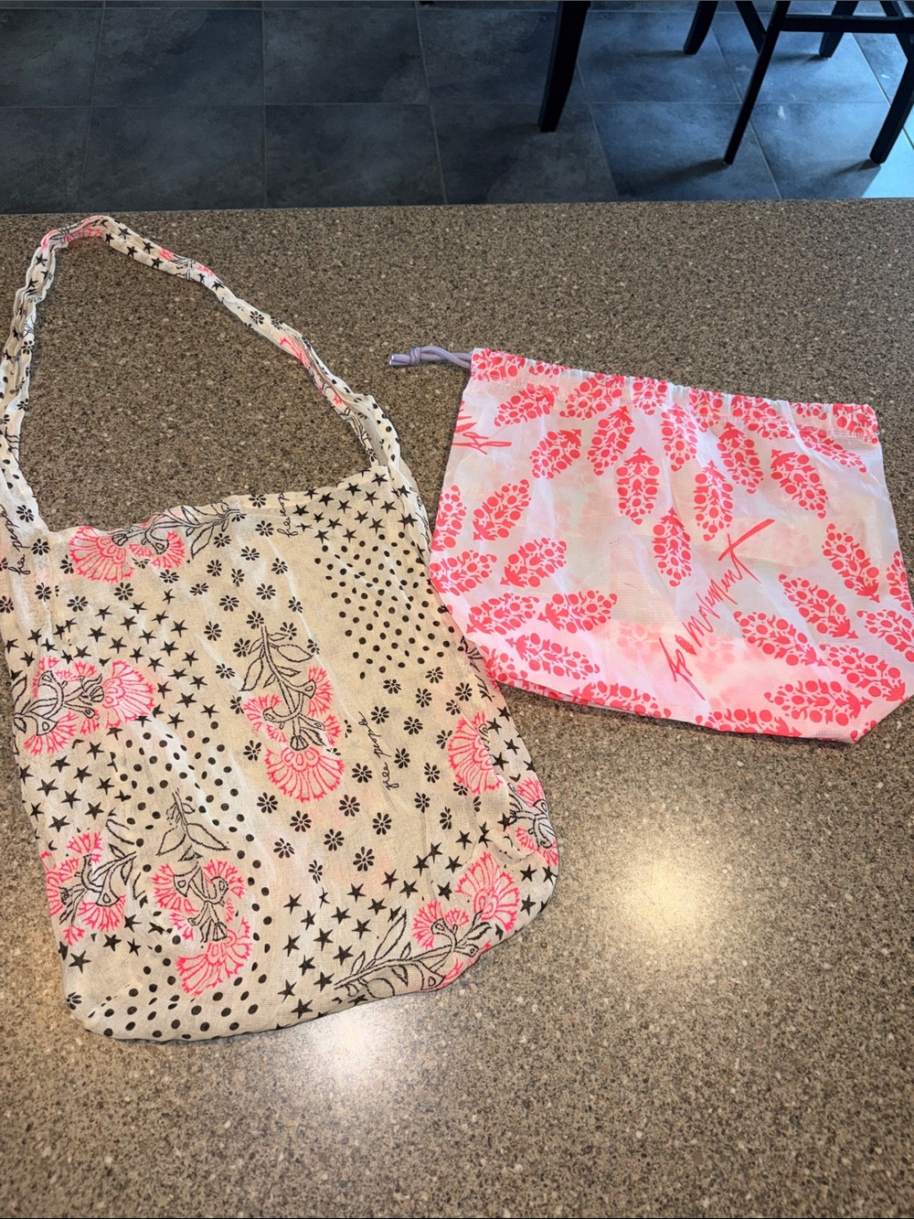 Free people Drawstring pouch and bag